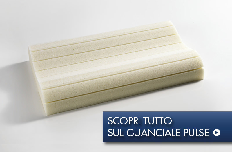 Scopri tutto sul guanciale Pulse by Bultex