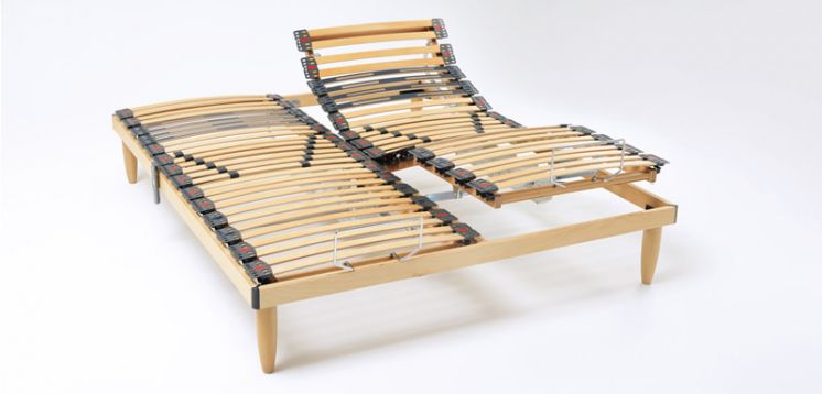 Sound Motorizzata - Rete a Doghe in Legno regolabile | Bultex